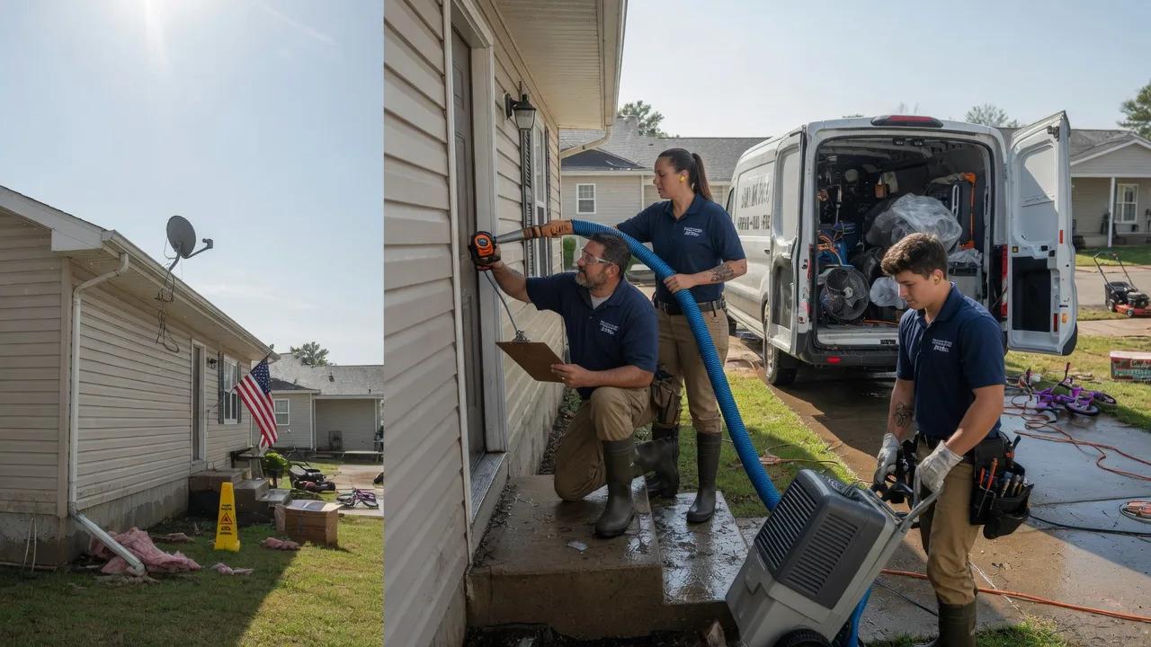 Ceiling Water Damage Restoration in Vinegar Bend, AL near me